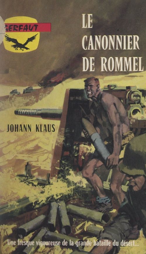 Couverture ebook de Le canonnier de Rommel, de Johann Klaus
