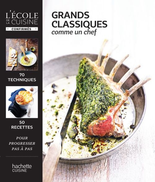 Couverture ebook de Grands classiques comme un chef, de Mélanie Martin