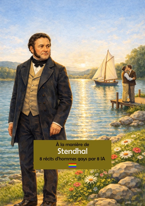 ebook cover of À la manière de Stendhal, by Ia