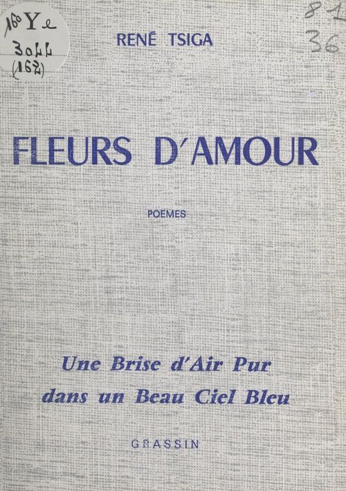 ebook cover of Fleurs d'amour, by Auguste Boiton, Rene Tsiga