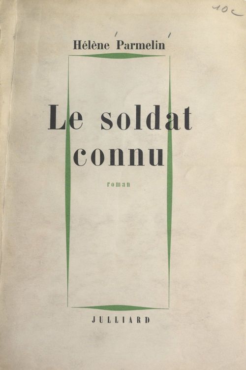 ebook cover of Le soldat connu, by Helene Parmelin