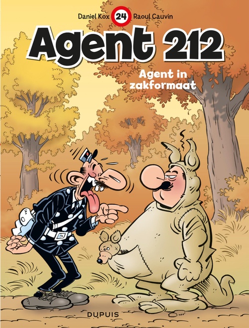 Couverture ebook de Agent in zakformaat, de Kox/Cauvin