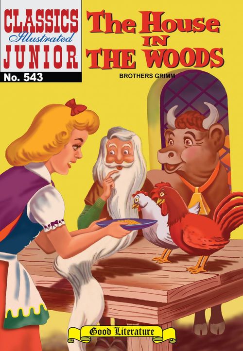 ebook cover of House in the Woods, by Grimm Brothers