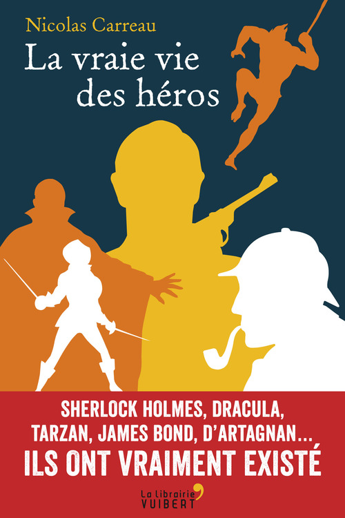 Couverture ebook de La vraie vie des héros, de Nicolas Carreau