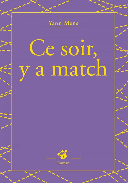 Couverture ebook de Ce soir y a match, de Yann Mens