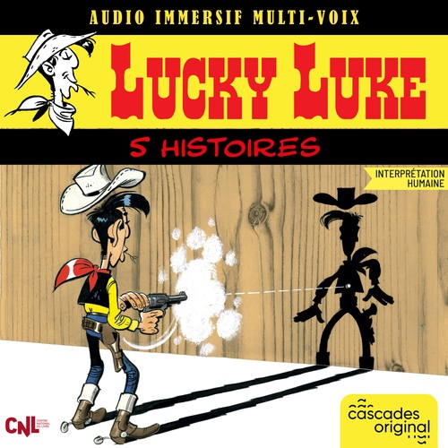 audiobook cover of Les Aventures de Lucky Luke d'après Morris - Tome 11 - Un cow-boy sous pression, by Jul