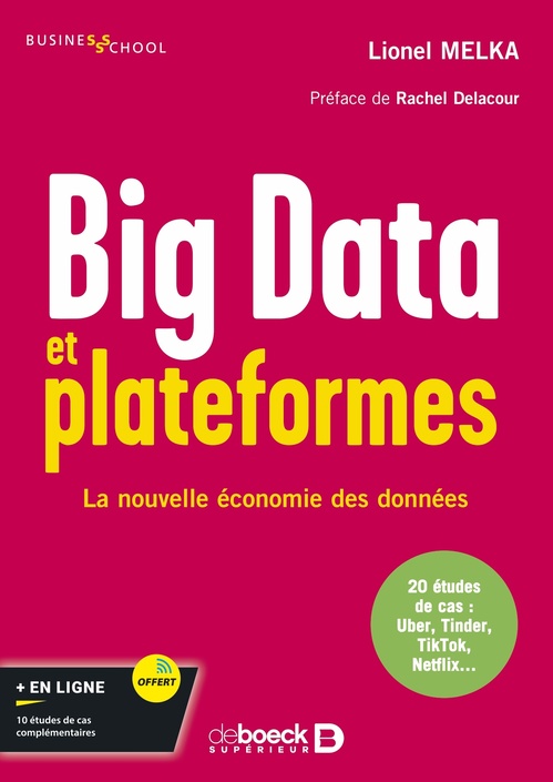 ebook cover of Big Data et plateformes : La nouvelle économie des données, by Lionel Melka