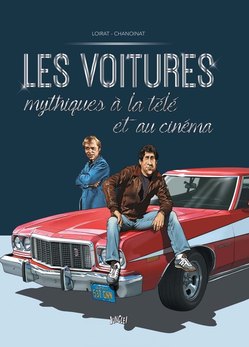 Couverture ebook de Les voitures mythiques du cinéma - Tome 2, de Philippe Chanoinat