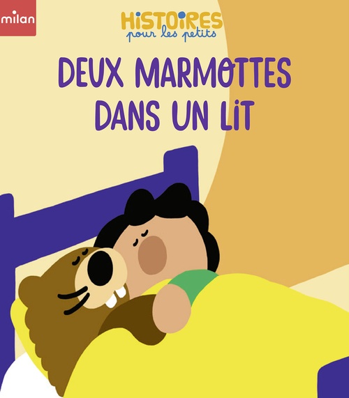 Couverture ebook de Deux marmottes dans un lit, de Thierry Soulard