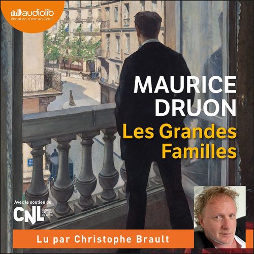 Couverture audiobook de Les Grandes Familles, de Maurice Druon