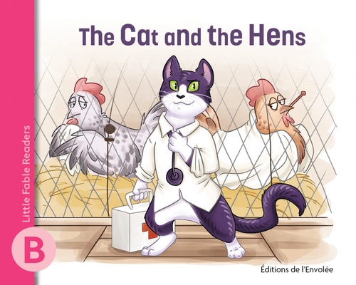 ebook cover of The Cat and the Hens, by Annie-Claude Lebel