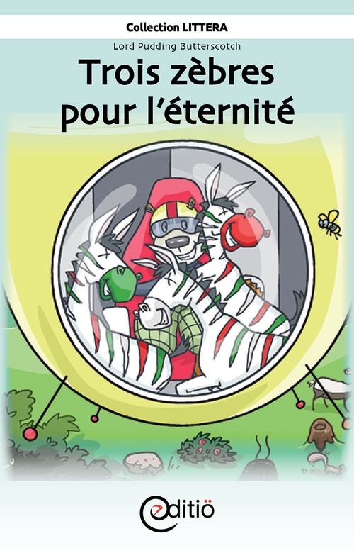 ebook cover of Trois zèbres pour l'éternité, by Collectif