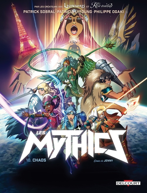 ebook cover of Les Mythics T10 - Chaos, by Patrick Sobral