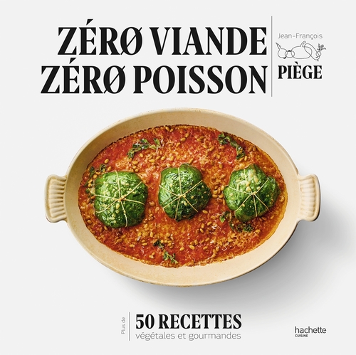 Couverture ebook de Zéro viande zéro poisson, de Jean-François Piège