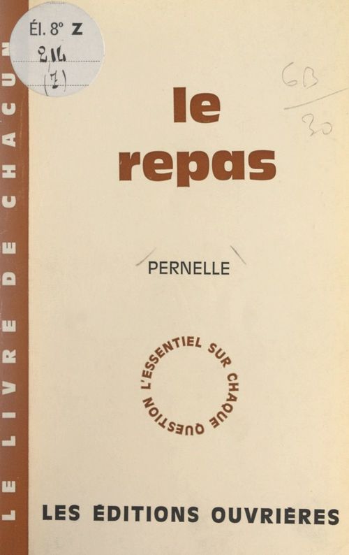 ebook cover of Le repas, by Pernelle