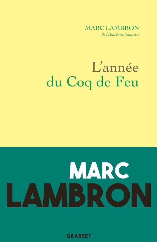 Couverture ebook de L'année du coq de feu, de Marc Lambron