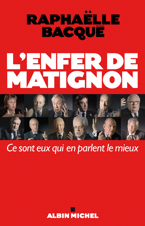 ebook cover of L'Enfer de Matignon, by Raphaëlle Bacqué