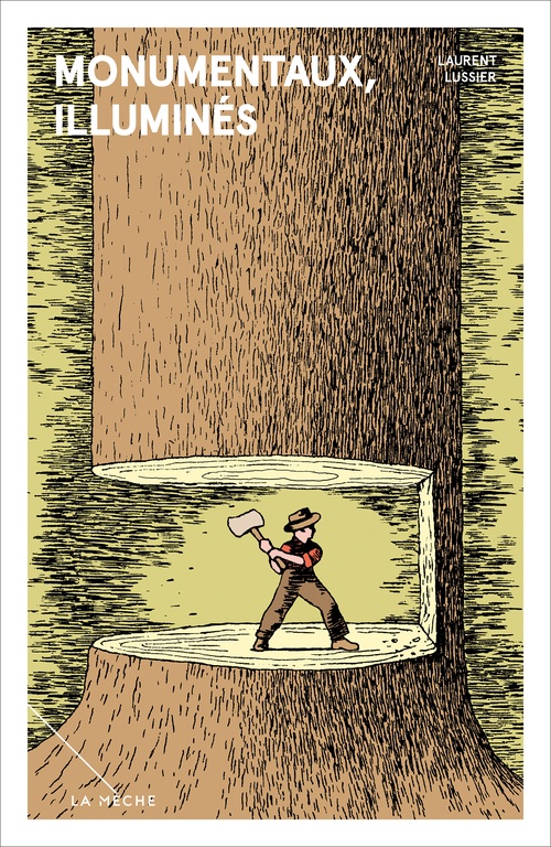 Couverture ebook de Monumentaux, illuminés, de Laurent Lussier