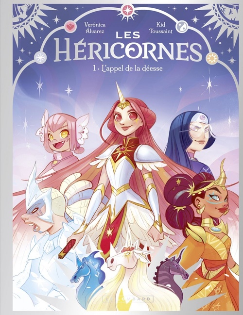 Couverture ebook de Les Héricornes - Tome 1 - L'appel de la déesse, de Kid Toussaint
