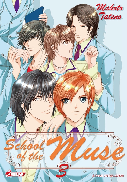 ebook cover of School of the Muse T03, by Makoto Tateno