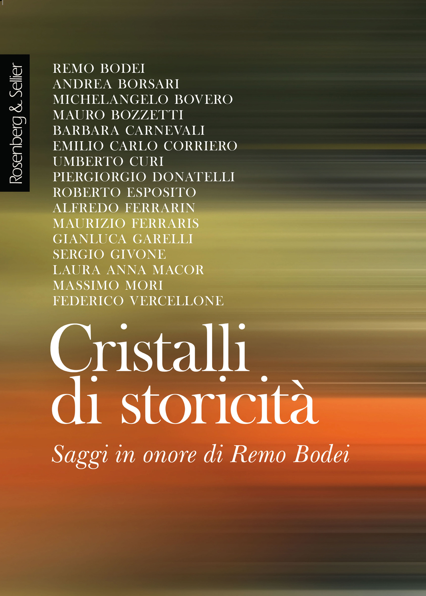 Couverture ebook de Cristalli di storicità, de Collectif