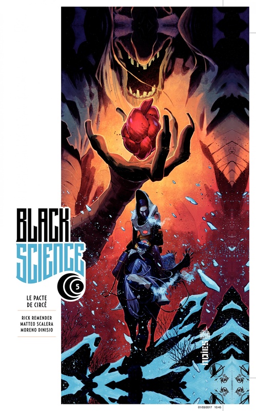 ebook cover of Black Science - Tome 5 - Le pacte de Circé, by Rick Remender, Matteo Scalera