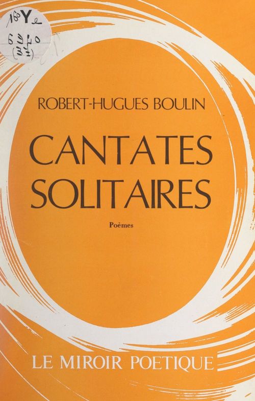 ebook cover of Cantates solitaires, by Robert-hugues Boulin