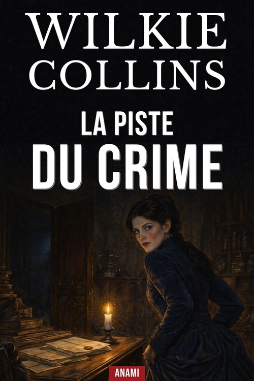ebook cover of La piste du crime, by Wilkie Collins