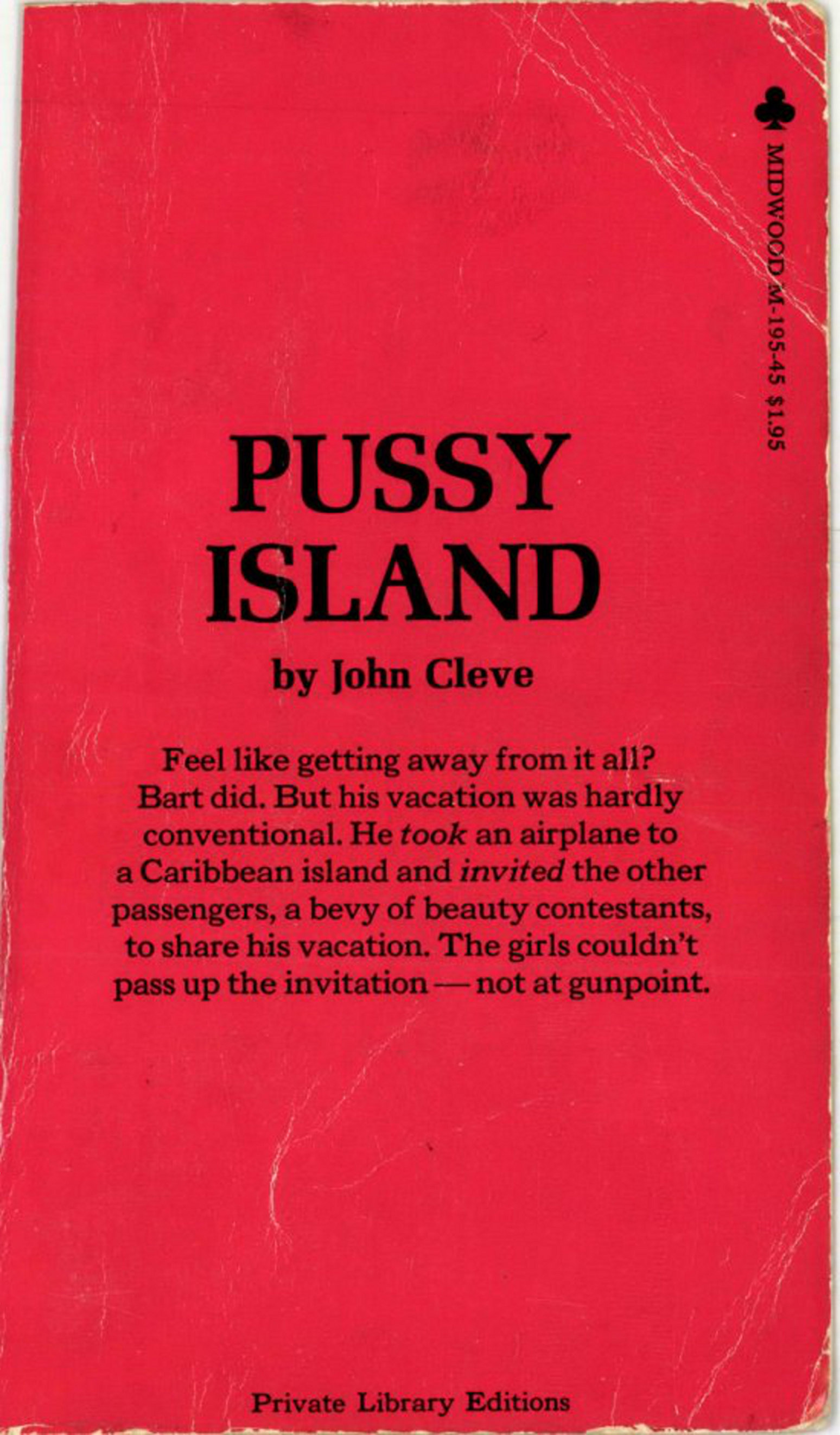 Couverture ebook de Pussy Island, de John Cleve