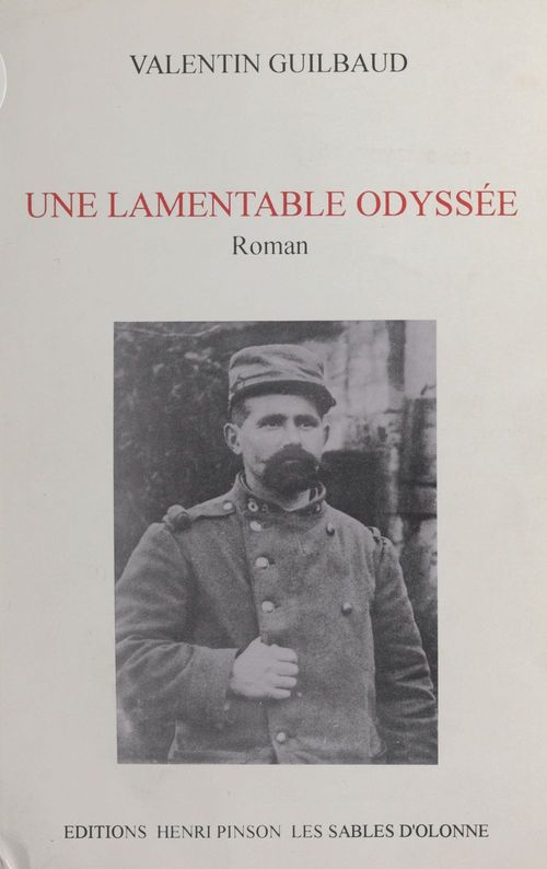 Couverture ebook de Une lamentable odyssée, de Valentin Guilbaud