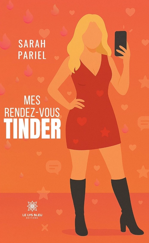 Couverture ebook de Mes rendez-vous Tinder, de Sarah Pariel