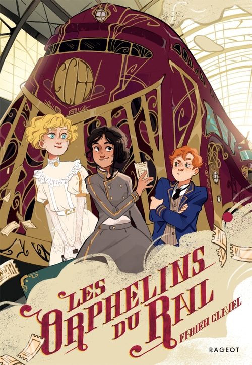 Couverture ebook de Les orphelins du rail, de Fabien Clavel
