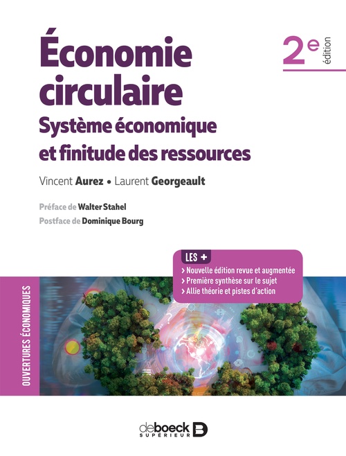 ebook cover of Économie circulaire : Système économique et finitude des ressources, by Vincent Aurez, Laurent Georgeault