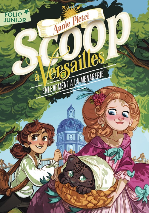 ebook cover of Scoop à Versailles (Tome 2) - Enlèvement à la ménagerie, by Annie Pietri