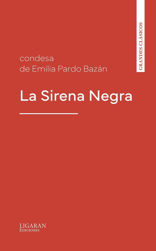 ebook cover of La Sirena Negra, by Emilia Pardo Bazán