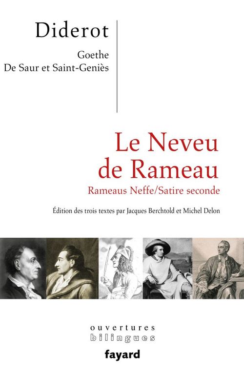 ebook cover of Le neveu de Rameau, by Jacques Berchtold, Michel Delon