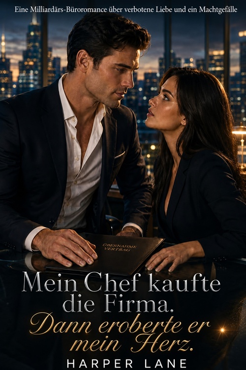 ebook cover of Mein Chef kaufte die Firma. Dann eroberte er mein Herz., by Harper Lane