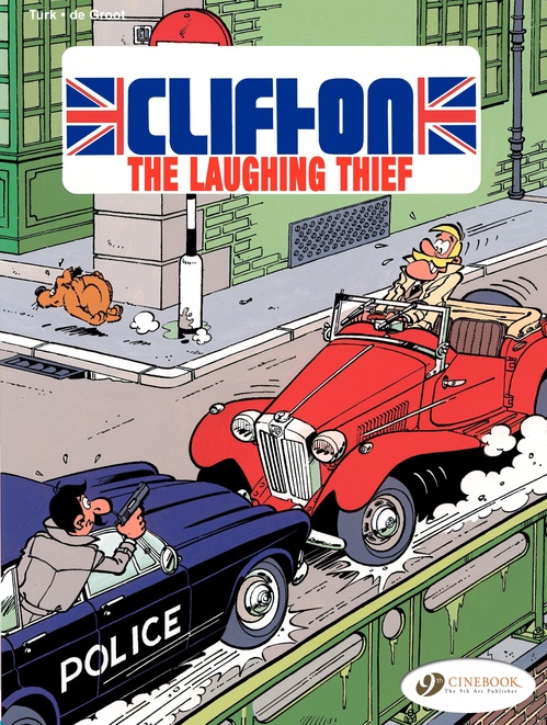 ebook cover of Clifton - Volume 2 - The Laughing Thief, by Bob De Groot, Turk