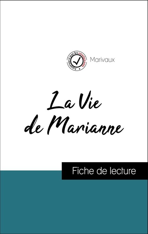 ebook cover of Analyse de l'oeuvre : La Vie de Marianne (résumé et fiche de lecture plébiscités par les enseignants sur fichedelecture.fr), by Marivaux