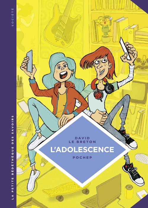 Couverture ebook de La petite Bédéthèque des Savoirs - L'adolescence. Un âge à part entière., de David Le Breton