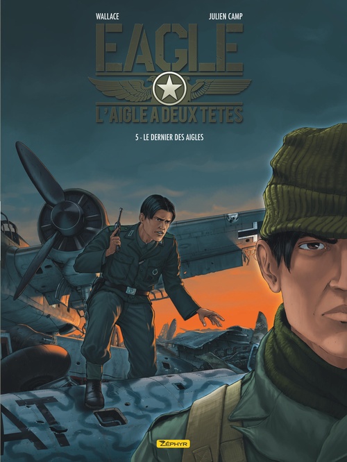 Couverture ebook de Le dernier des aigles, de Wallace