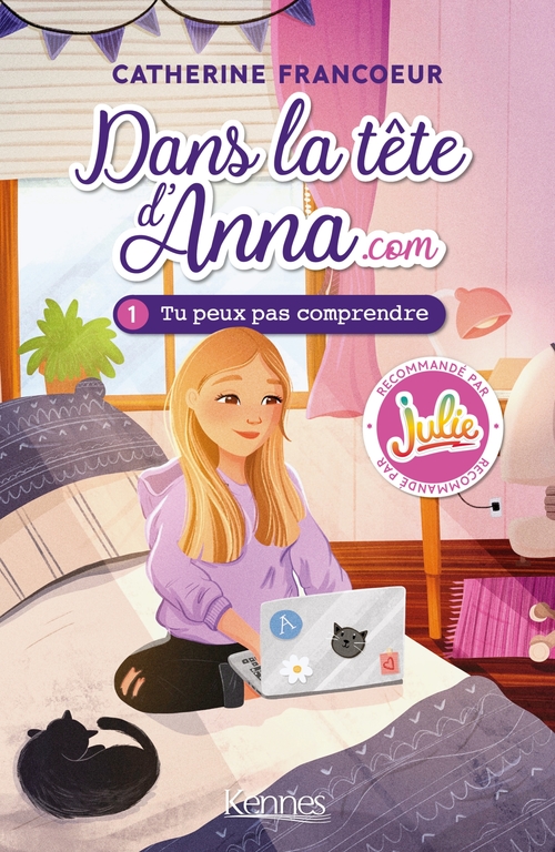 ebook cover of Dans la tête d'Anna.com T01, by Catherine Francoeur