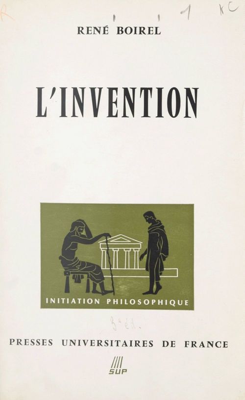 ebook cover of L'invention, by Rene Boirel