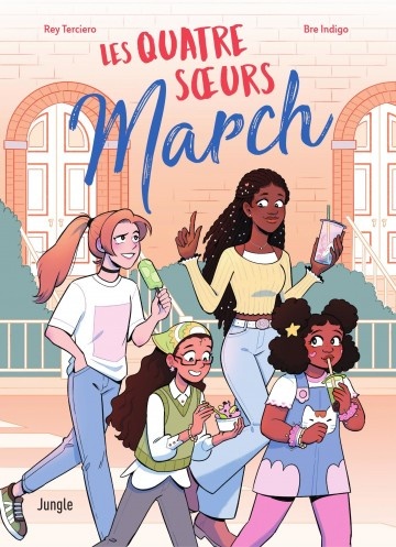 ebook cover of Les quatres soeurs March, by Rey Terciero