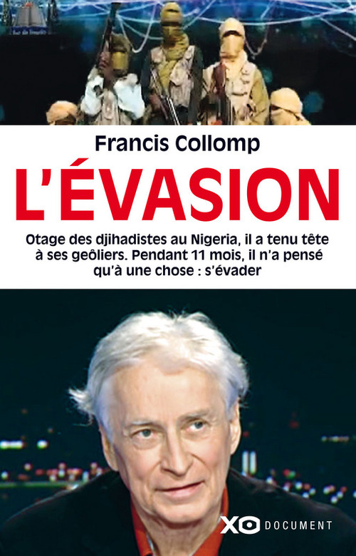 Couverture ebook de L'évasion, de Francis Collomp