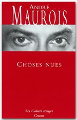 ebook cover of Choses nues, by André Maurois