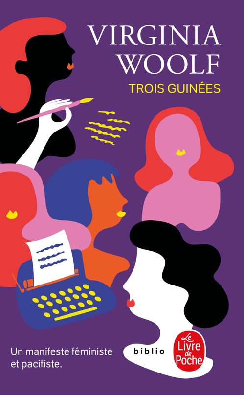 ebook cover of Trois guinées, by Virginia Woolf