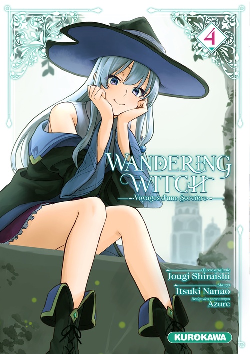 ebook cover of Wandering Witch - Voyages d'une sorcière - Tome 4, by Jougi Shiraishi, Itsuki Nanao