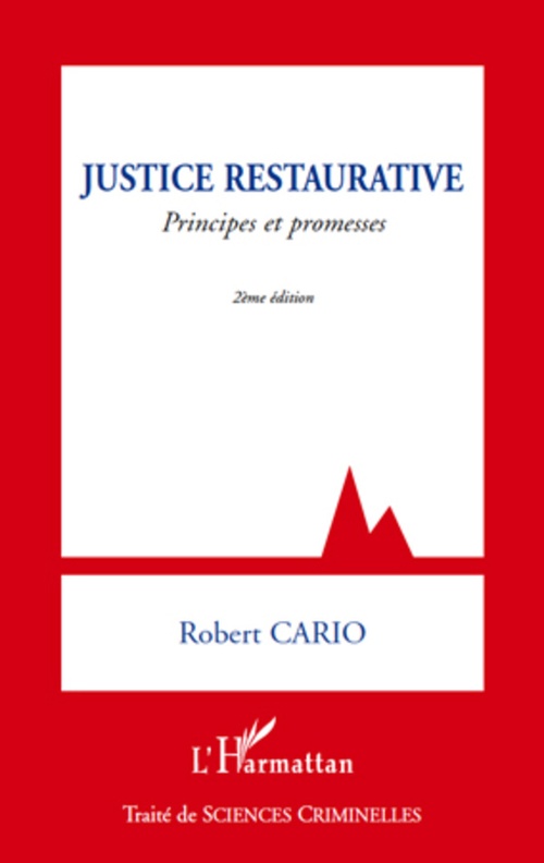 ebook cover of Justice restaurative, by Robert Cario