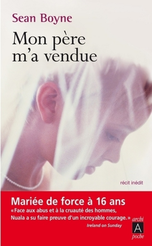 Couverture ebook de Mon père m'a vendue, de Sean Boyne
